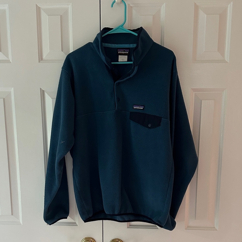 Patagonia Teal Snap-T Fleece